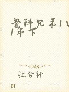 骨科兄弟1 V1年下