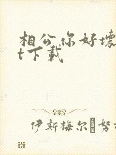 相公你好坏txt下载