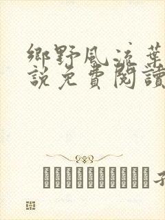 乡野风流叶凡小说免费阅读