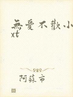 无爱不欢小说txt