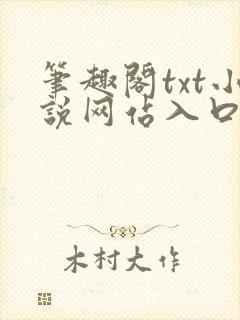 笔趣阁txt小说网站入口