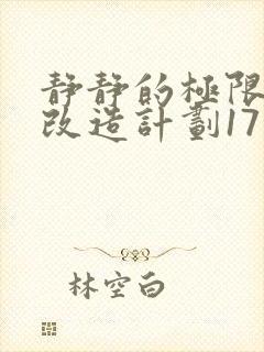 静静的极限自我改造计划17