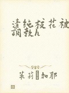 清纯校花被地狱调教h