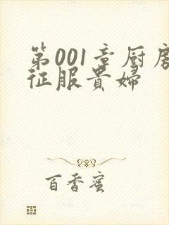 第001章厨房征服贵妇