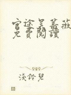 官途吴蔷薇全文免费阅读