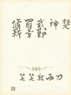 修罗武神楚枫最新章节