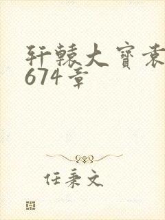 轩辕大宝袁雪妃674章