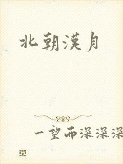 北朝汉月