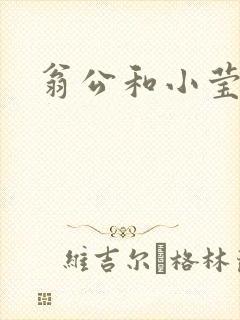 翁公和小莹