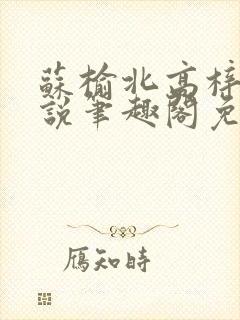 苏榆北高梓淇小说笔趣阁免费阅读