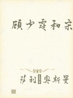 顾少霆和宋斯曼