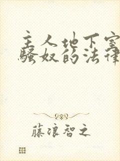 主人地下室惩罚骚奴的法律后果