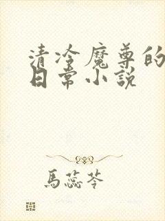 清冷魔尊的抹布日常小说