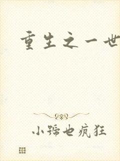 重生之一世枭雄