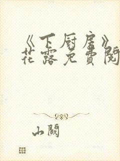 《下厨房》金银花露免费阅读