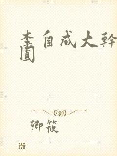 李自成大干陈圆圆