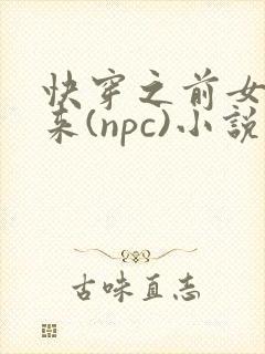 快穿之前女友归来(npc)小说免费阅读