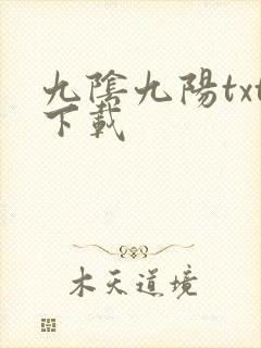 九阴九阳txt下载
