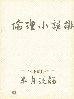 伦理小说排行榜