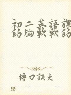 初二英语课代表的胸软软的