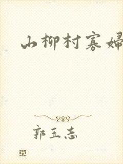 山柳村寡妇情史