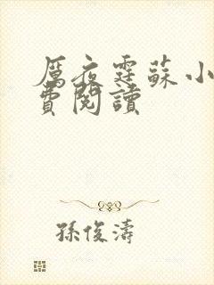 厉夜霆苏小汐免费阅读