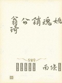 翁公销魂姚瑶琦琦