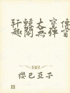 轩辕大宝传奇笔趣阁无弹窗