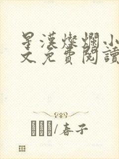 星汉灿烂小说全文免费阅读