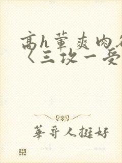 高h荤爽肉欲文〈三攻一受