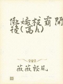 傲娇校霸开荤以后(高h)