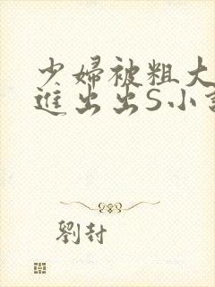 少妇被粗大猛进进出出S小说