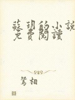 苏玥的小说全文免费阅读