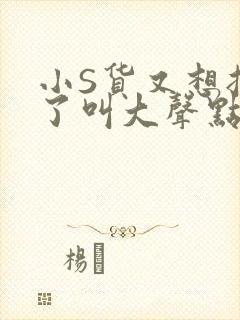 小S货又想挨C了叫大声点小