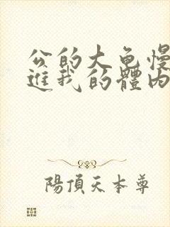 公的大龟慢慢挺进我的体内视频