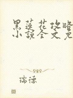 黑莲花攻略手册小说全文免费阅读笔趣阁