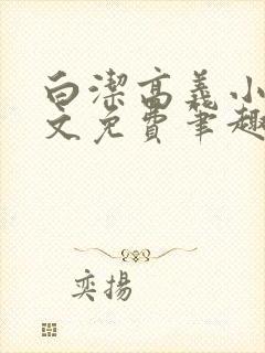 白洁高义小说全文免费笔趣阁在线阅读