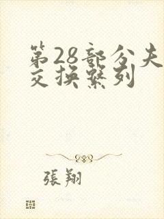 第28部分夫妇交换系列