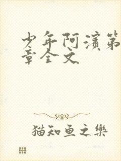 少年阿滨第13章全文