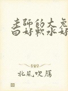 老师的大兔子好白好软水好多