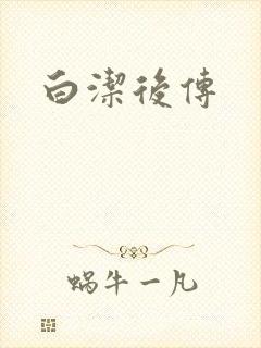 白洁后传