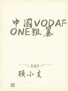 中国VODAFONE粗暴