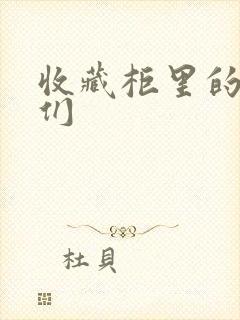 收藏柜里的男人们