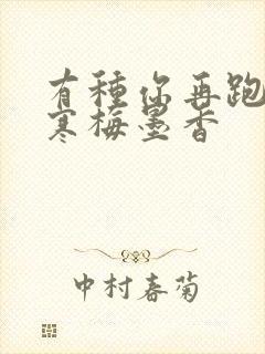 有种你再跑by寒梅墨香