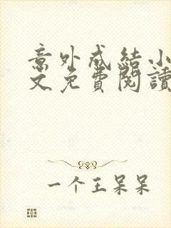 意外成结小说全文免费阅读笔趣阁下载无弹窗