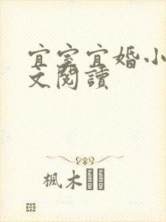 宜室宜婚小说全文阅读