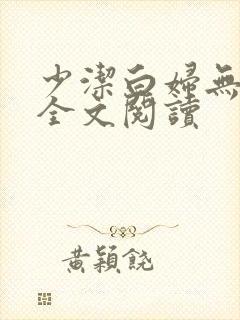 少洁白妇无删减全文阅读