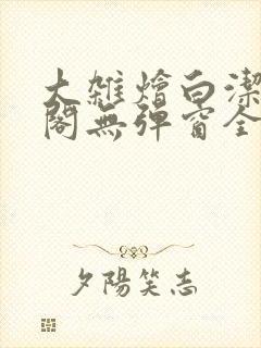 大杂烩白洁笔趣阁无弹窗全本