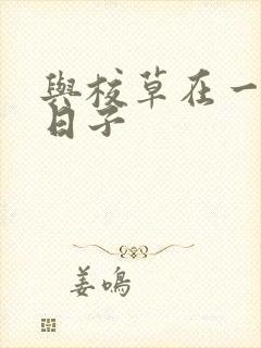 与校草在一起的日子