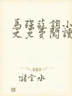 马强苏钥小说全文免费阅读最新章节